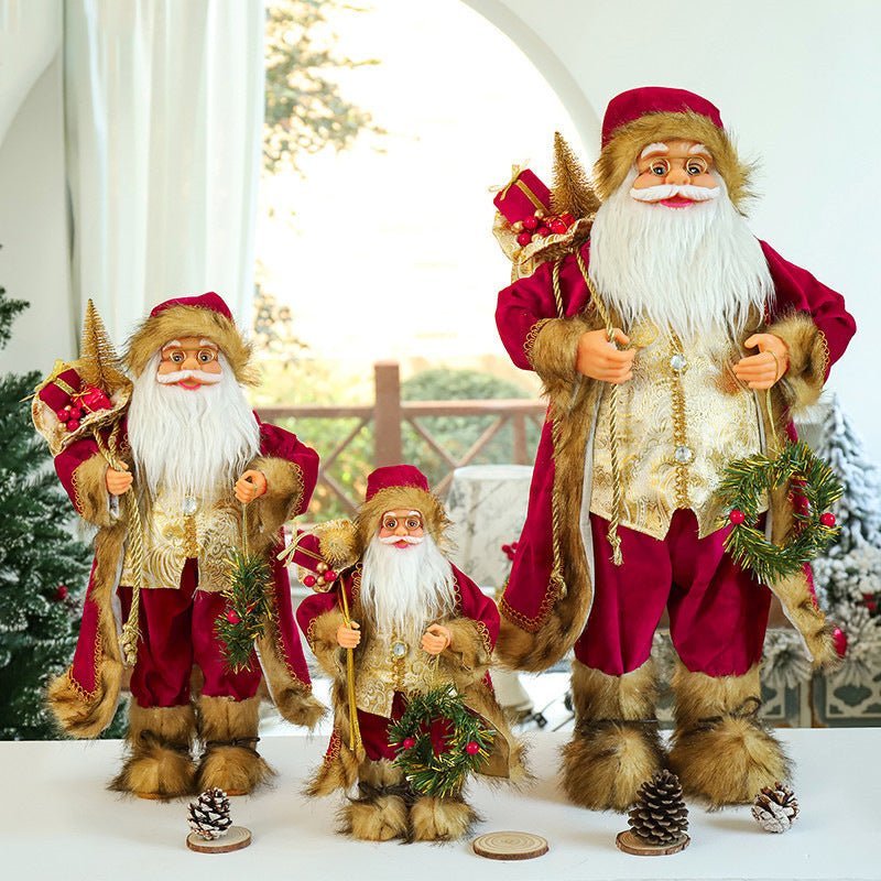 Santa Doll Tree Decor - Cake Pops Parties