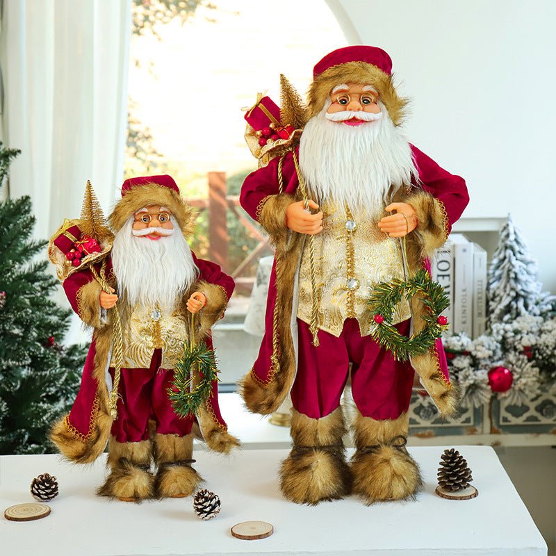 Santa Doll Tree Decor - Cake Pops Parties