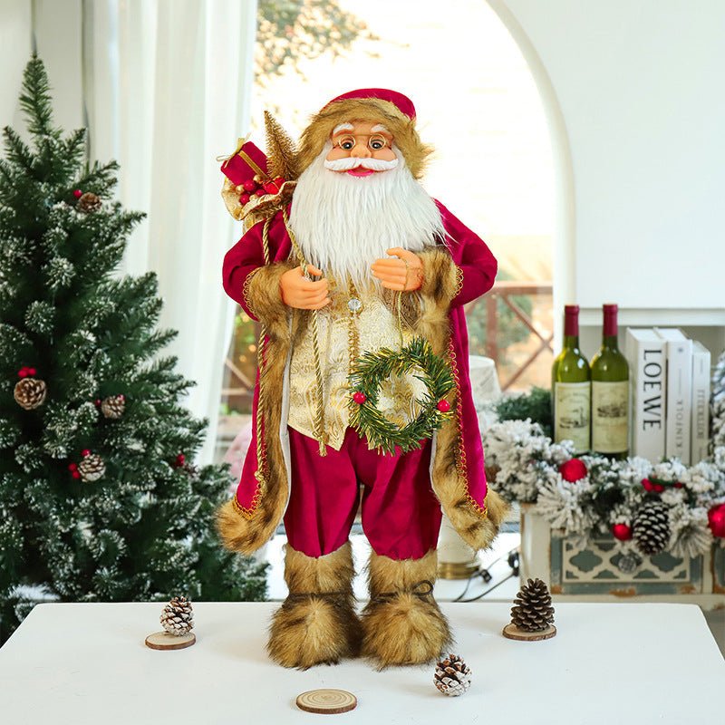 Santa Doll Tree Decor - Cake Pops Parties