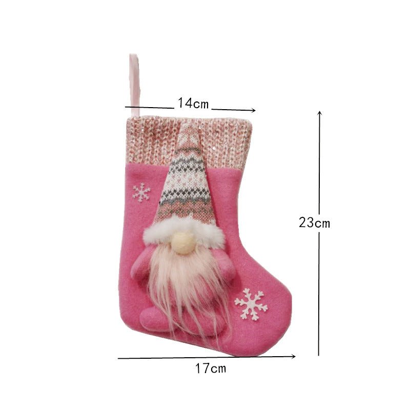 Santa Stockings Christmas Ornament - Cake Pops Parties