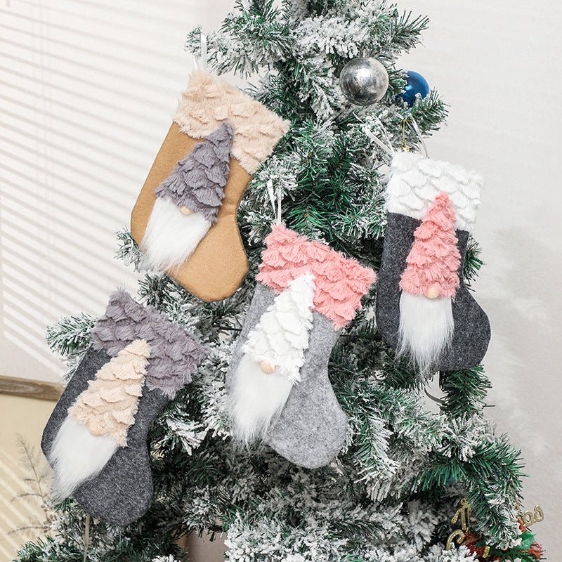 Santa Stockings Christmas Ornament - Cake Pops Parties