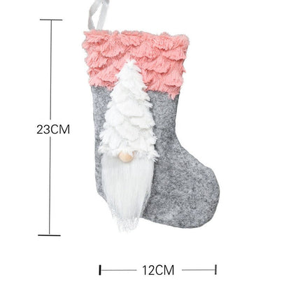 Santa Stockings Christmas Ornament - Cake Pops Parties