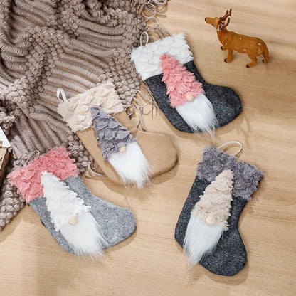 Santa Stockings Christmas Ornament - Cake Pops Parties