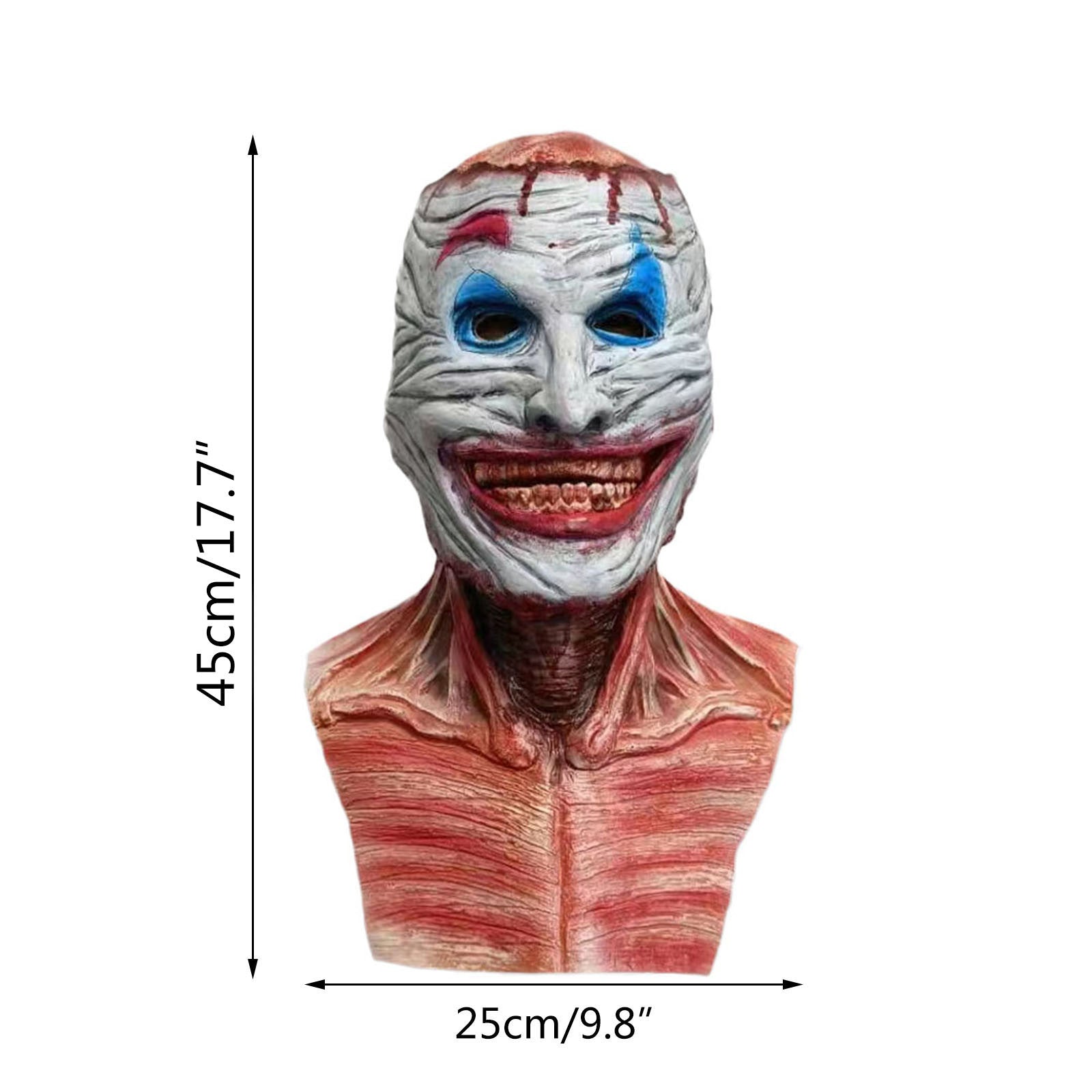 Scary Halloween Horror Mask - Cake Pops Parties
