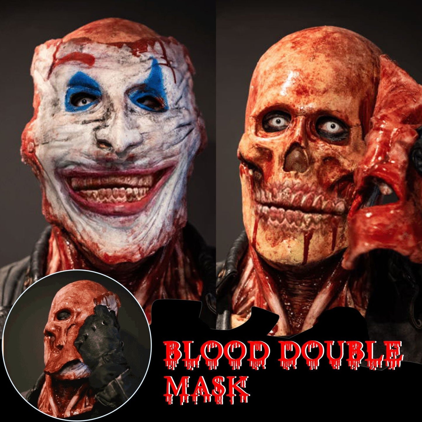 Scary Halloween Horror Mask - Cake Pops Parties