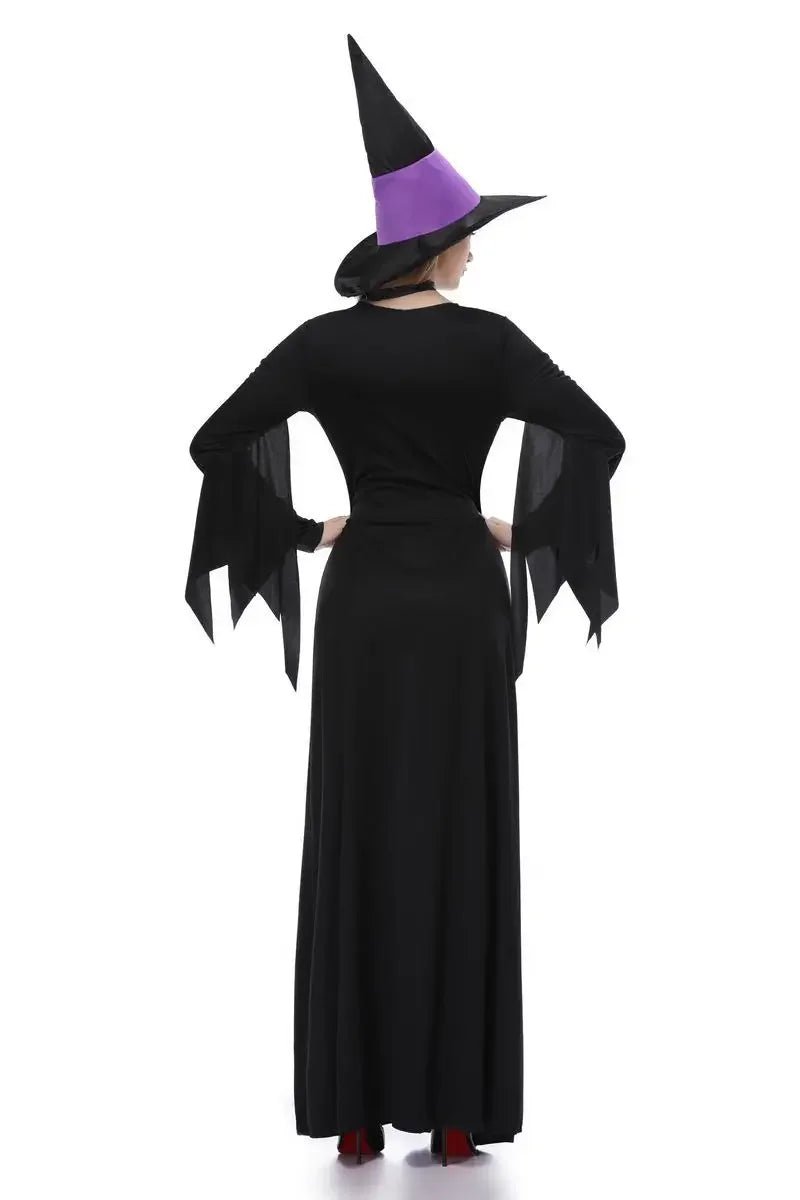 Scary Purple Witch Vampire Costume - Cake Pops Parties
