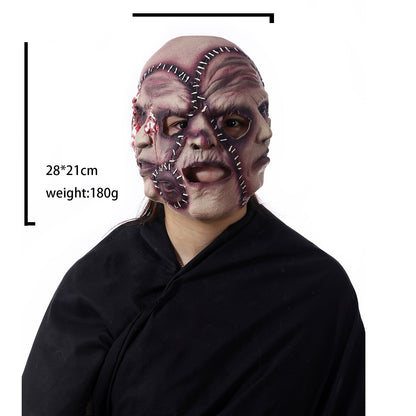 Scary Three - sided Grimace Halloween Mask - Cake Pops Parties
