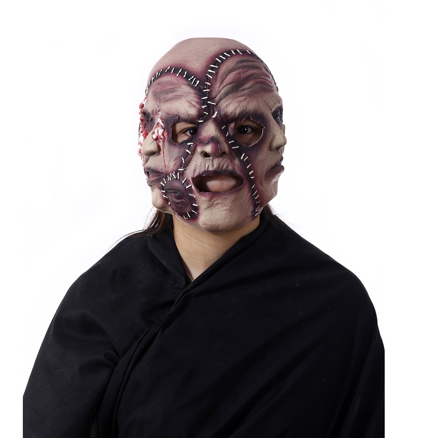 Scary Three - sided Grimace Halloween Mask - Cake Pops Parties