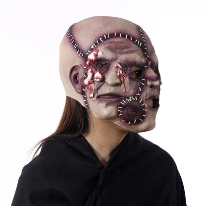 Scary Three - sided Grimace Halloween Mask - Cake Pops Parties