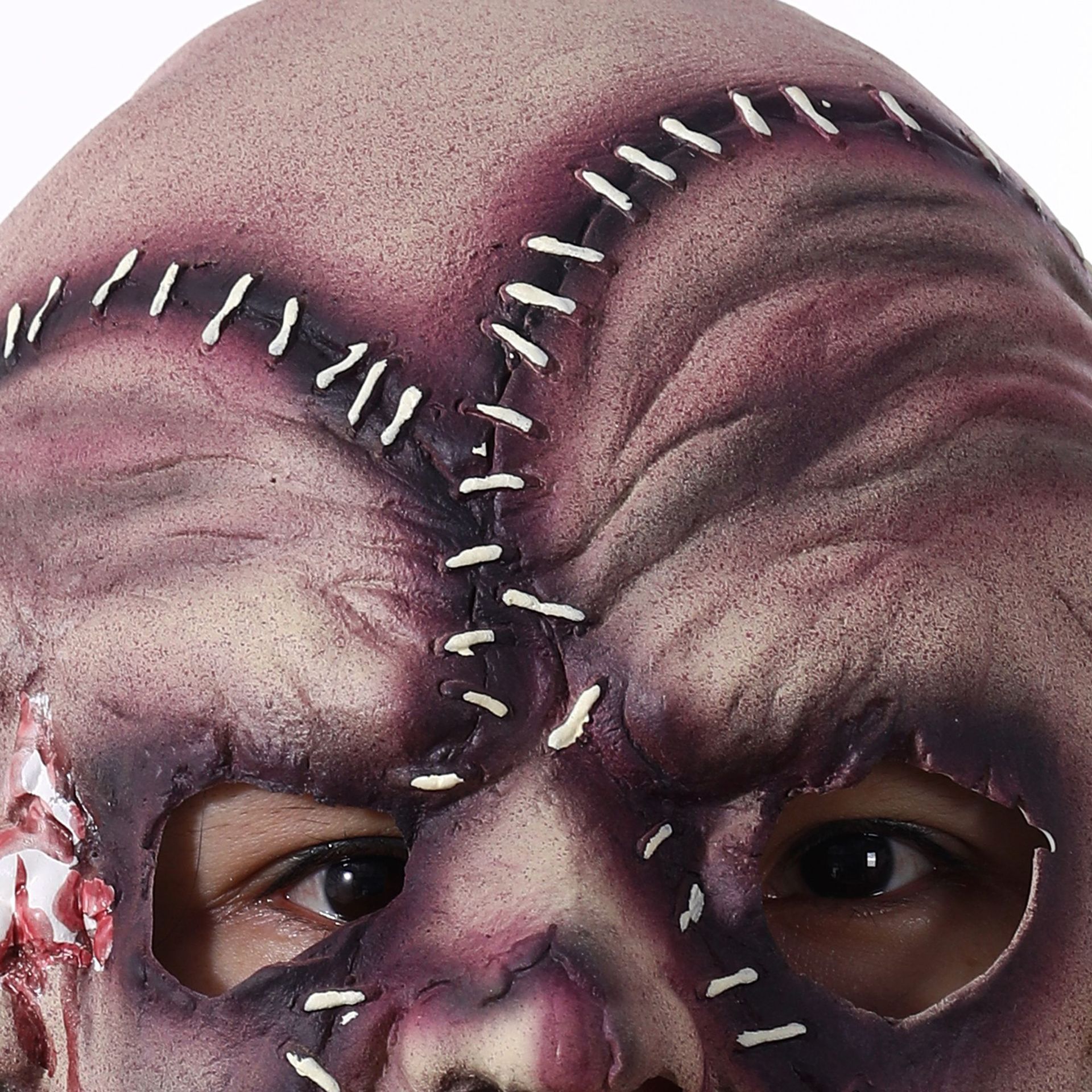 Scary Three - sided Grimace Halloween Mask - Cake Pops Parties