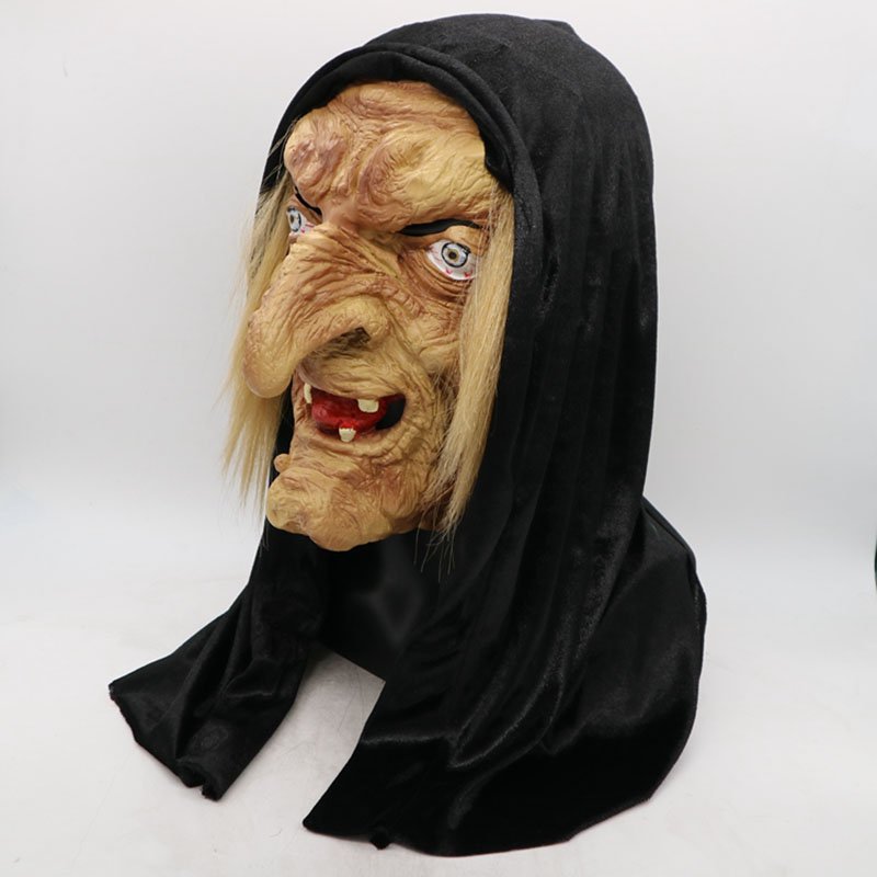 Scary Witch Halloween Mask - Cake Pops Parties
