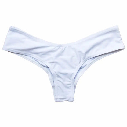 Sexy Side Tie Thong Bikini Bottoms | Adjustable Brazilian Swim Briefs - Cake Pops Parties