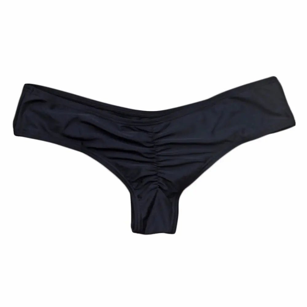 Sexy Side Tie Thong Bikini Bottoms | Adjustable Brazilian Swim Briefs - Cake Pops Parties