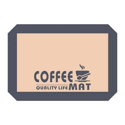 Silicone Coffee Maker Mat - Countertop & Coffee Bar Accessories - Cake Pops Parties