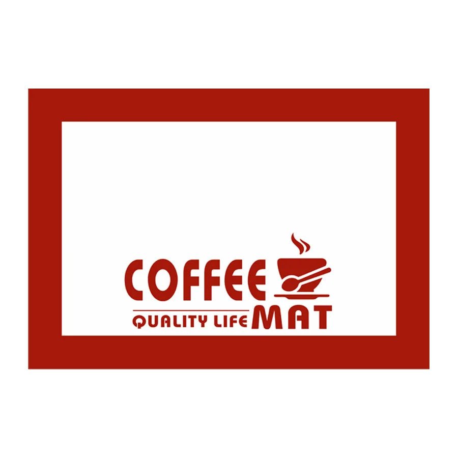 Silicone Coffee Maker Mat - Countertop & Coffee Bar Accessories - Cake Pops Parties