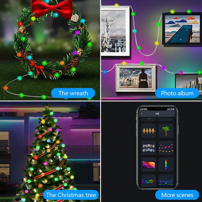 Smart Color Changing Globe String Lights - Cake Pops Parties