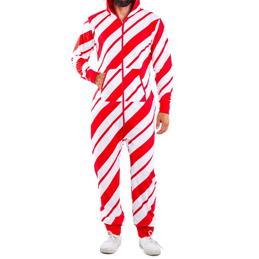 Snowman Striped Family Pajama Set - Cake Pops Parties