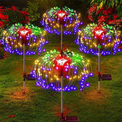 Solar Firework Lights - Garden Fairy Decoration - Cake Pops Parties
