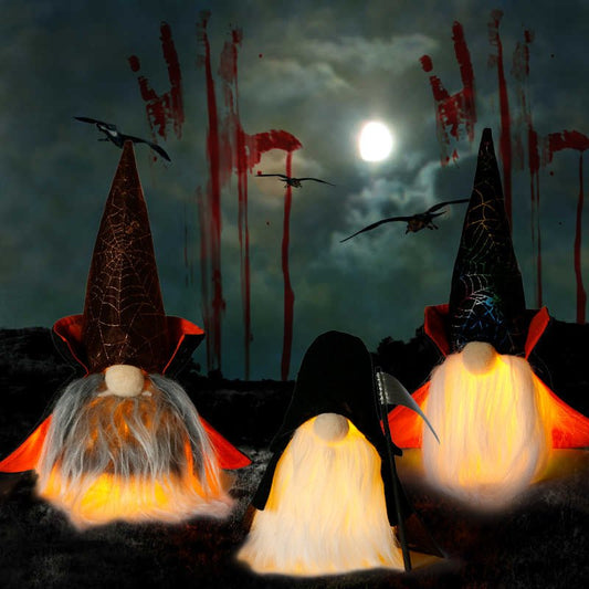 Spooky Faceless Old Man Doll Ornament - Cake Pops Parties