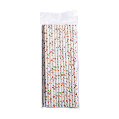 Spooky Halloween Paper Straws - Cake Pops Parties