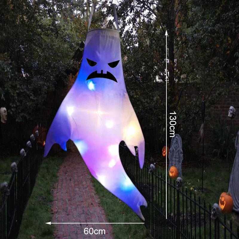Spooky Hanging Ghost LED Light - Cake Pops Parties