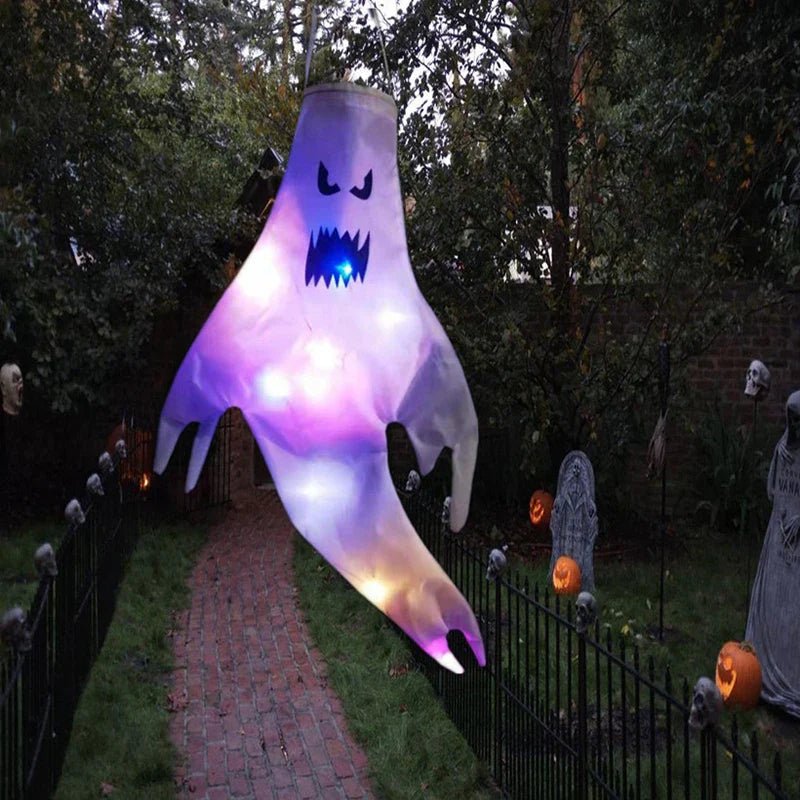 Spooky Hanging Ghost LED Light - Cake Pops Parties