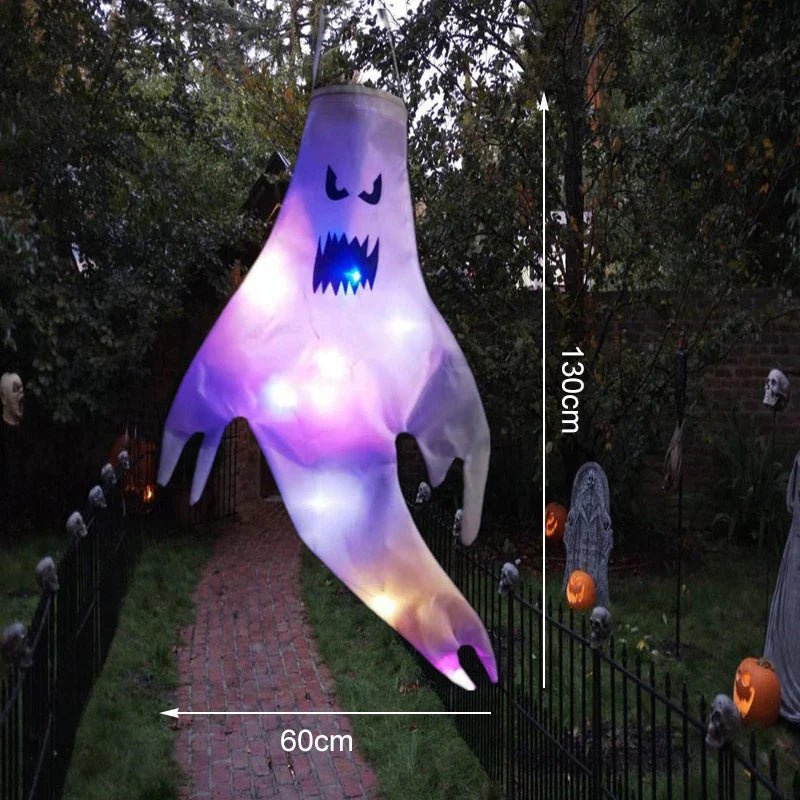 Spooky Hanging Ghost LED Light - Cake Pops Parties