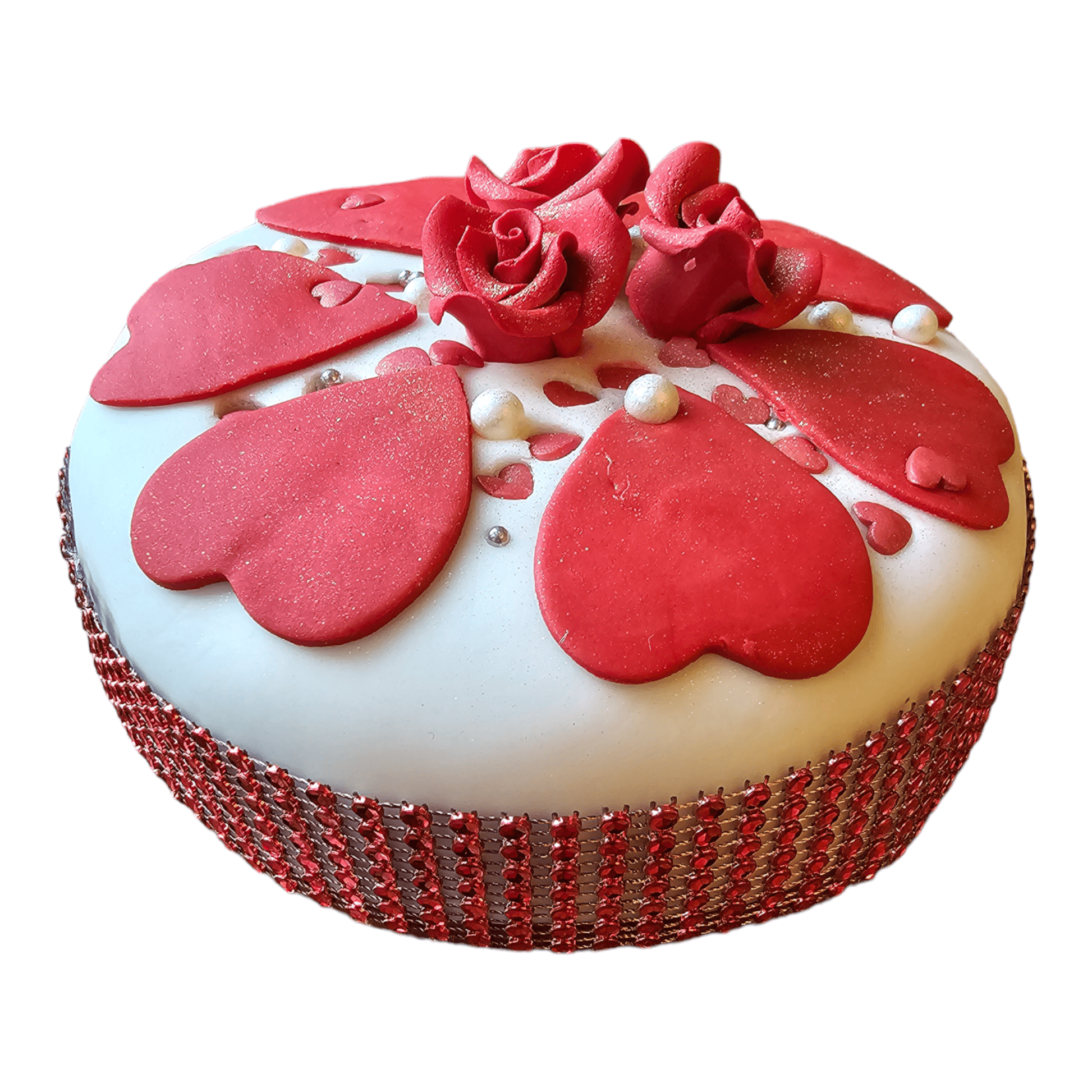 St Valentines Cake - Cake Pops Parties