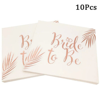 Team Bride Paper Photo Booth Props - Cake Pops Parties