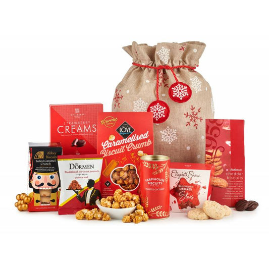 The Good Tidings Christmas Treats Sack: A Festive Delight for Holiday Gifting - Cake Pops Parties
