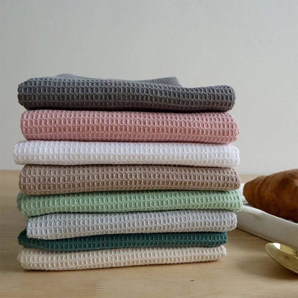 Ultra Absorbent Waffle Weave Tea Towel Set - Cake Pops Parties