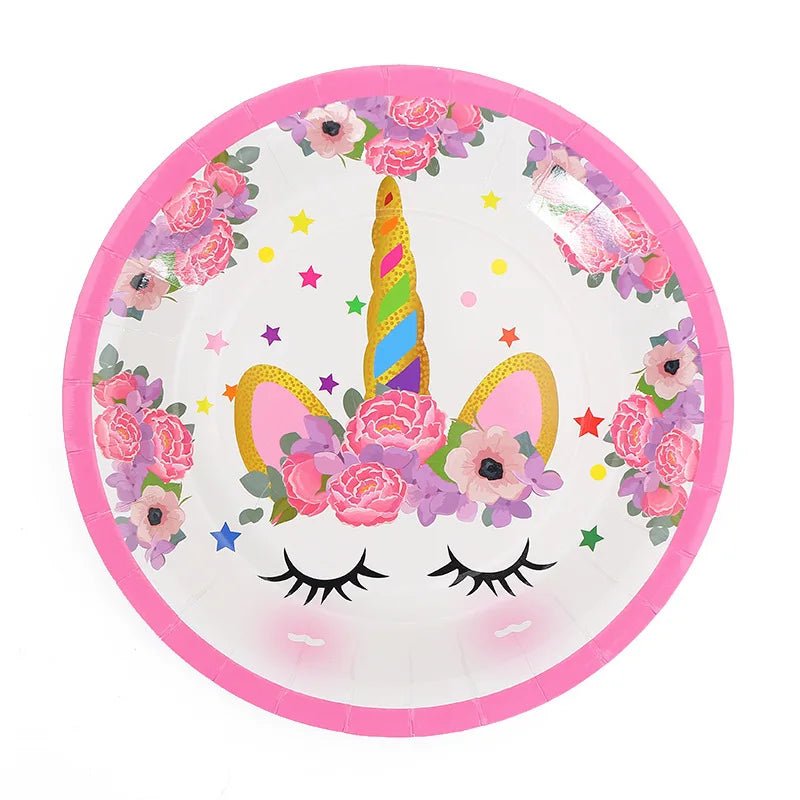 Unicorn Themed Party Balloons Set - Cake Pops Parties