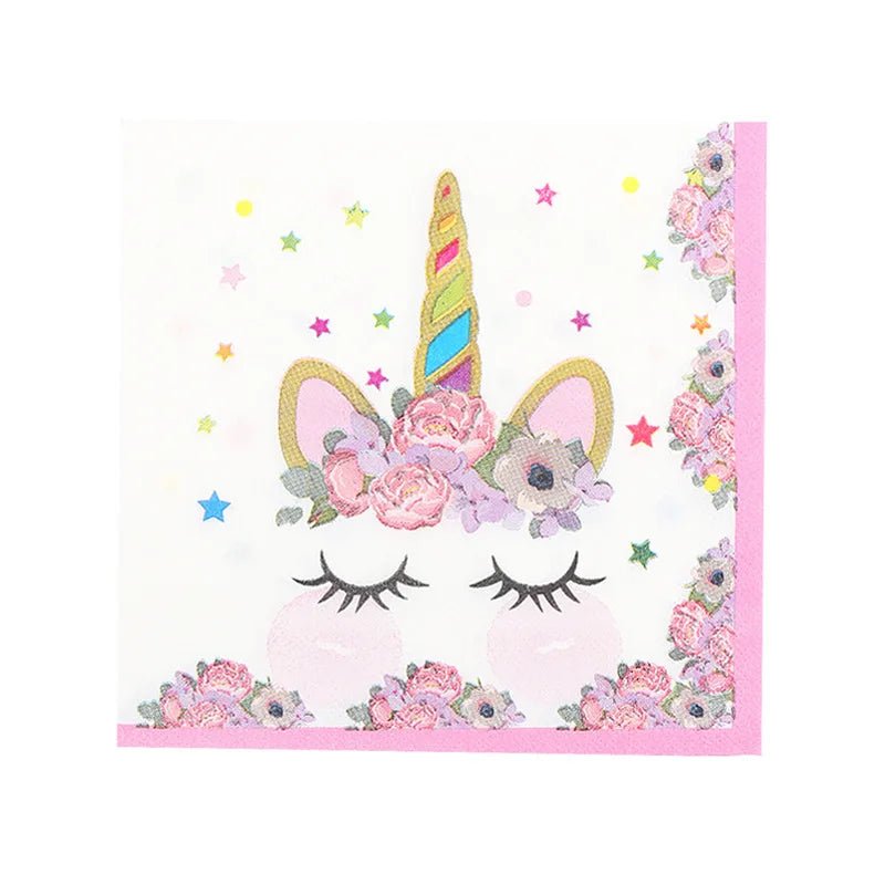 Unicorn Themed Party Balloons Set - Cake Pops Parties