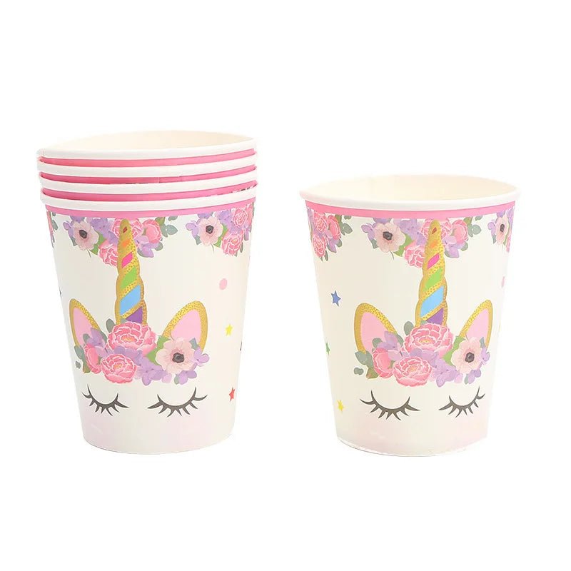 Unicorn Themed Party Balloons Set - Cake Pops Parties