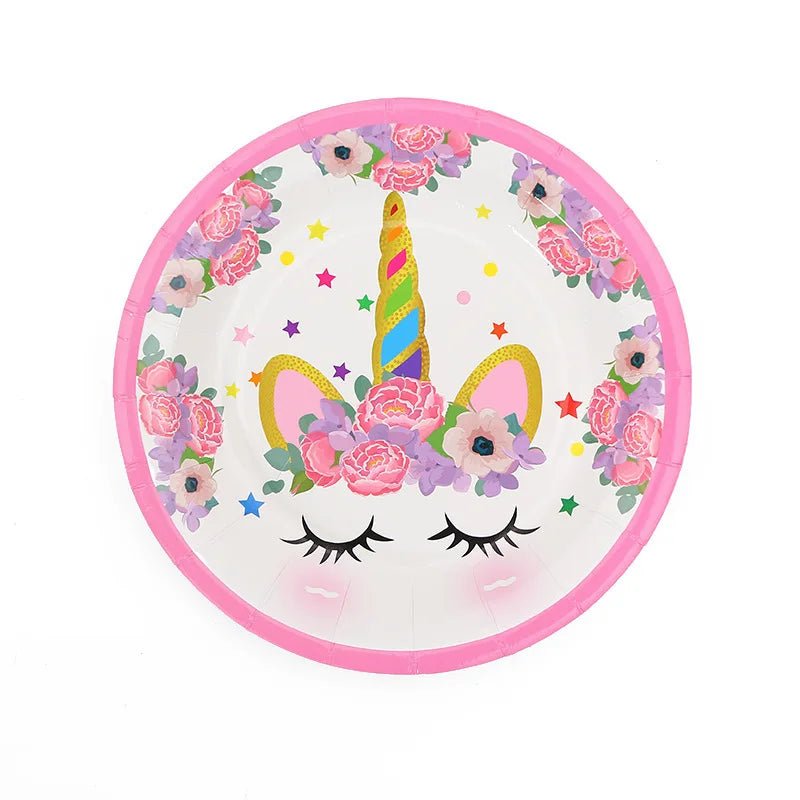 Unicorn Themed Party Balloons Set - Cake Pops Parties