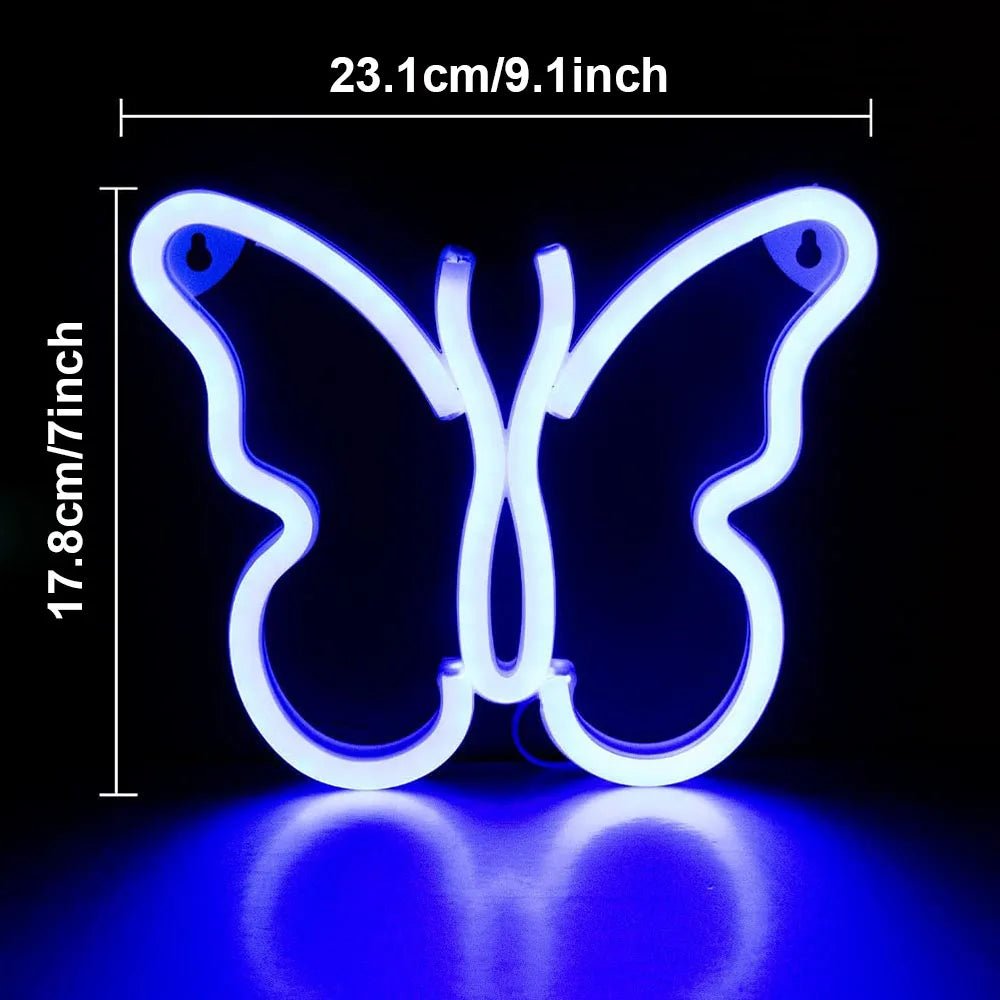USB/Battery LED Neon Heart Sign - Cake Pops Parties