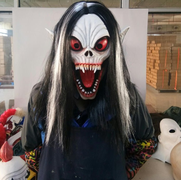 Vampire Morbias Latex Halloween Mask - Cake Pops Parties