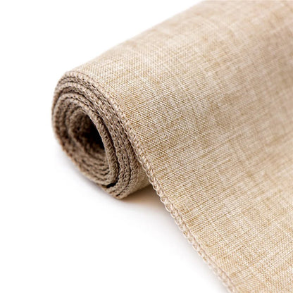 Vintage Burlap Table Runner - Gray Khaki - Cake Pops Parties