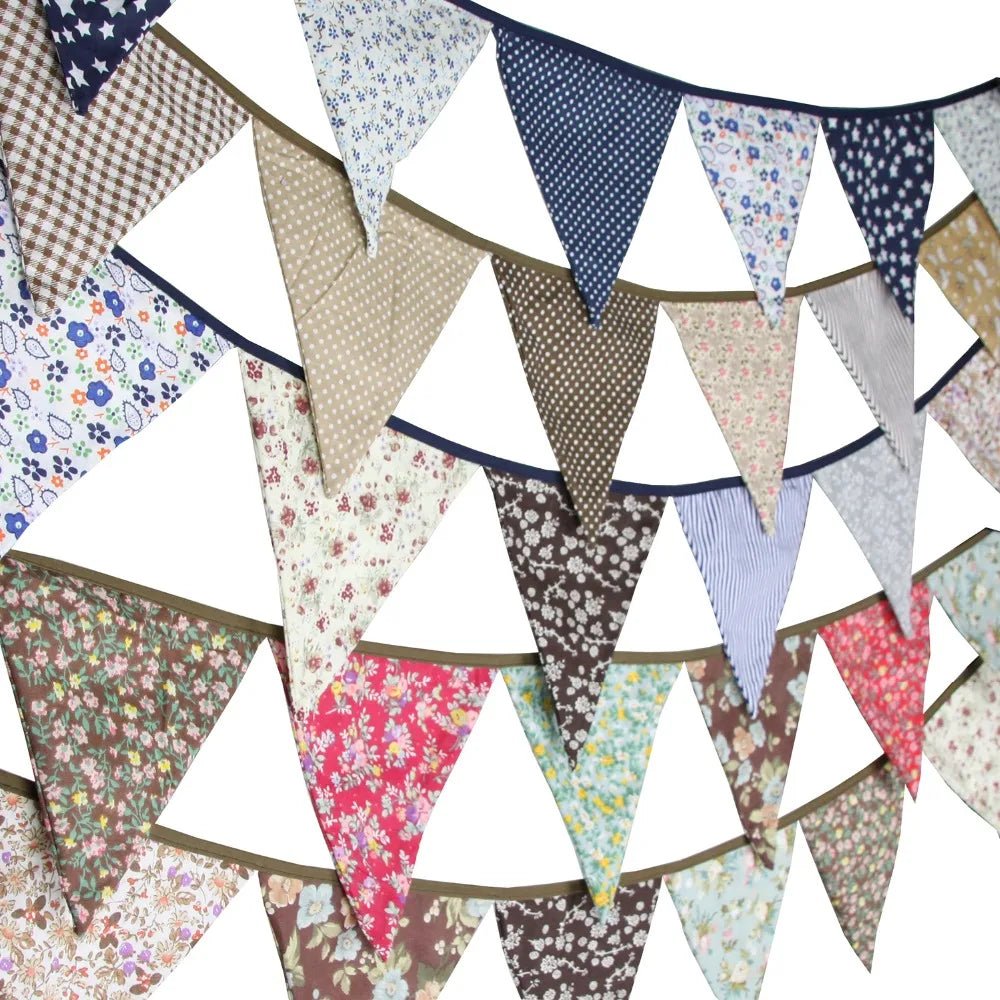 Vintage Candy Flower Bunting - Cake Pops Parties