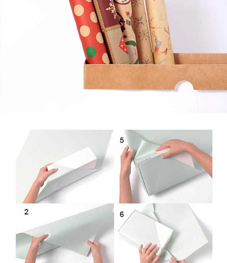 Vintage Kraft Paper Gift Wrap - Cake Pops Parties