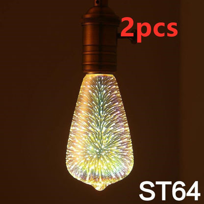 Visually Captivating LED Firework Light Bulb - Cake Pops Parties