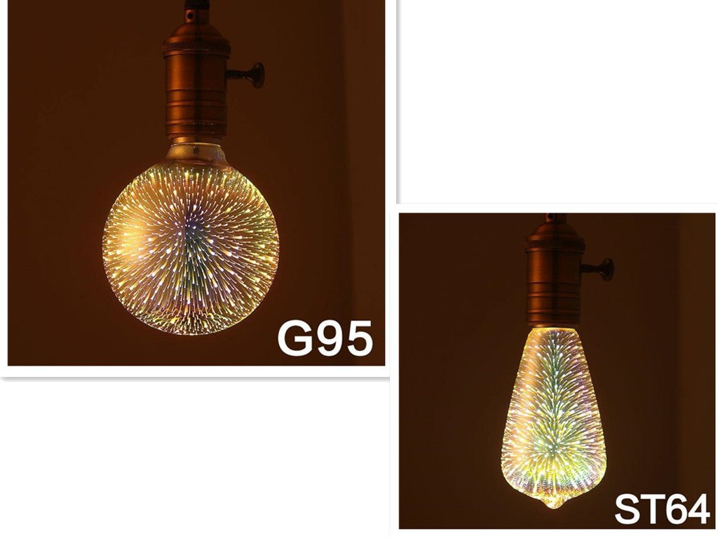 Visually Captivating LED Firework Light Bulb - Cake Pops Parties