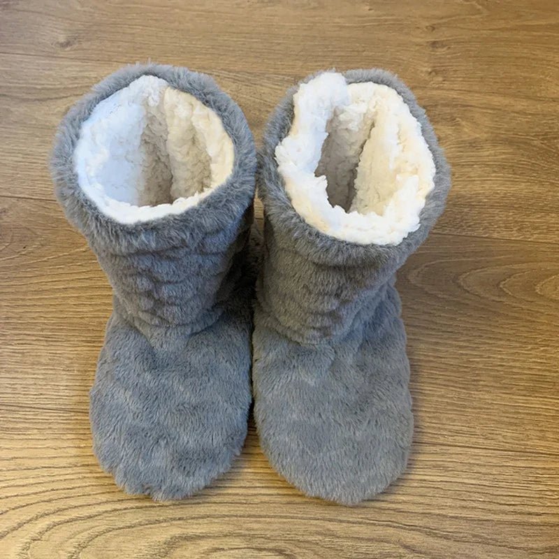 Winter Couple Slippers Non - Slip Velvet Socks - Cake Pops Parties