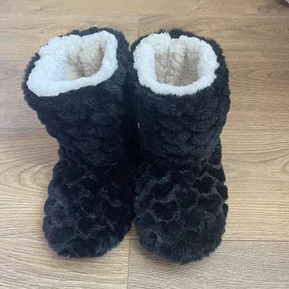 Winter Couple Slippers Non - Slip Velvet Socks - Cake Pops Parties