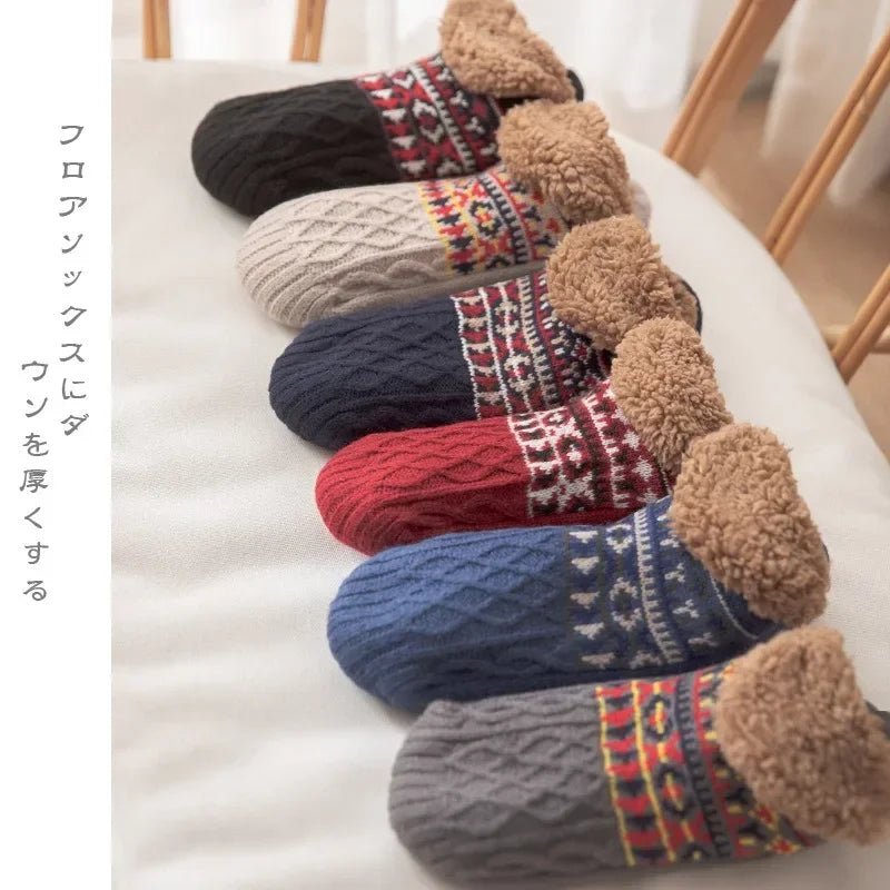 Winter Warm Non - slip Woolen Socks - Cake Pops Parties