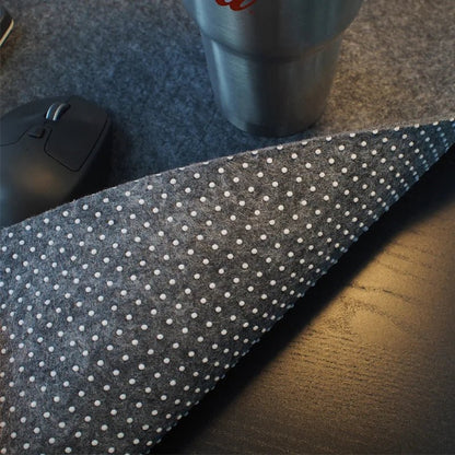XXL Gaming Mouse Pad - Wool Felt Desk Mat - Cake Pops Parties