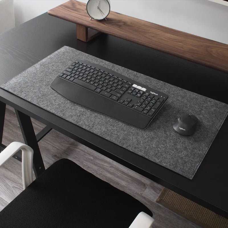 XXL Gaming Mouse Pad - Wool Felt Desk Mat - Cake Pops Parties