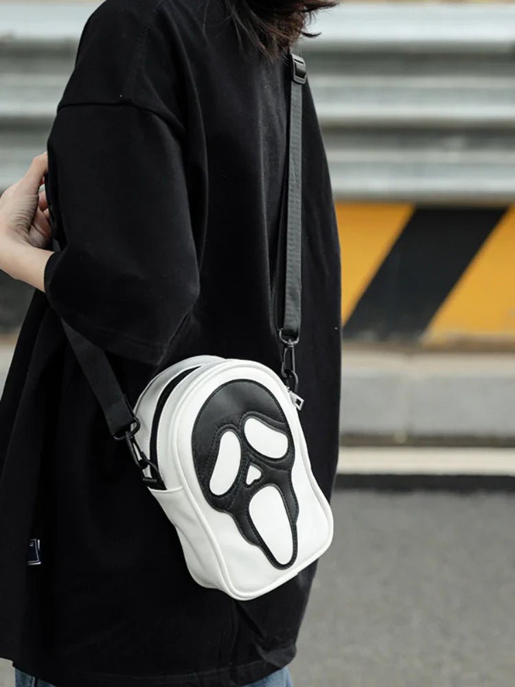 Y2K Vintage Devil Ghost Tote Bag - Cake Pops Parties