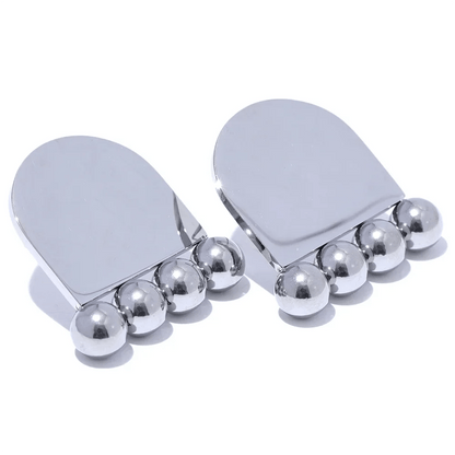 Yhpup Geometric Beads Stud Earrings - Cake Pops Parties