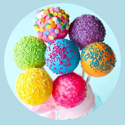 Vegan Birthday Cake Pops With Sprinkles For Any Occasion - Cake Pops Parties